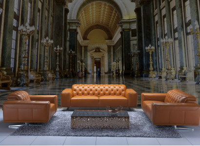 Chesterfield sofa set set brown couches leather sofa sofa couch classic new