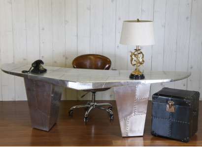 Desk Computer Table Office desk Alu Tables Flieger Study room