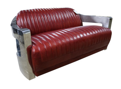 Design Club 2 Seater Sofa Leather Sofa Three Seater Vintage Leather Two-seater Couches