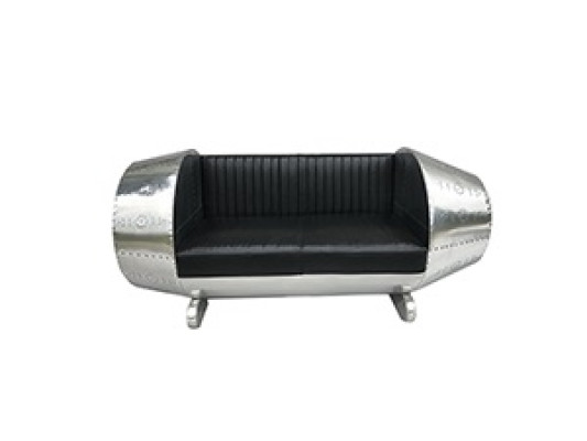 Aluminum Sofa Leather Sofa Furniture Airplane Nozzle Drive Luxury Furniture Jack Union new