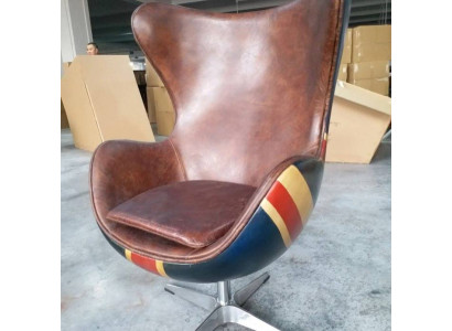 Chair Lounge Chair Vintage Swivel Chair Chef Armchair Lounge Club Leather Jack