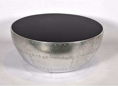 Vintage Coffee table Living room table Sofa table Coffee table Round Table Tables Luxury