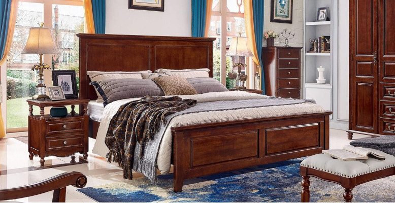 Bed Bedroom Set Design Beds 2x Bedside tables 3-piece Bed frame