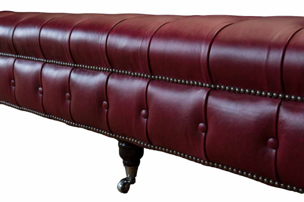 Modern Design Sofa 4 Seater Couch Luxury Classic Leather Chesterfield Sofas