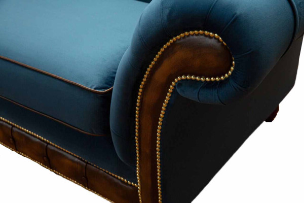 Design Three Seater Couch Upholstery Sofa Chesterfield Room Furniture Seat