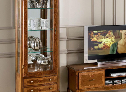 Living room TV cabinet Display case Wall unit Cabinets Design tv Art déco showcase set Wardrobe