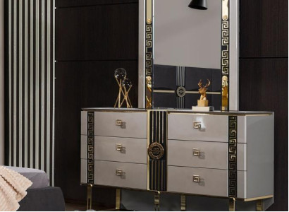 Luxury Console table Make-up console Dressing table Dressing table Gray