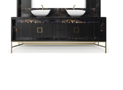 black Bathroom cabinet Bathroom furniture shelves Bathroom cabinet wooden shelves