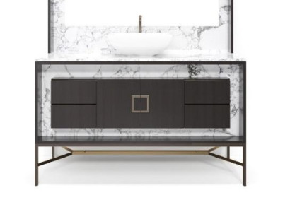 Gray Bathroom cabinet Bathroom furniture Classic Furniture Bathroom cabinet