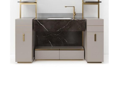 gray Bathroom cabinet Bathroom furniture Bathroom cabinet Classic Furniture