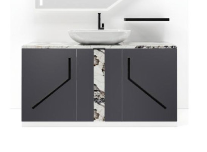 Gray Bathroom Washbasin Faucets Bathroom Furniture Italy Style Bathroom