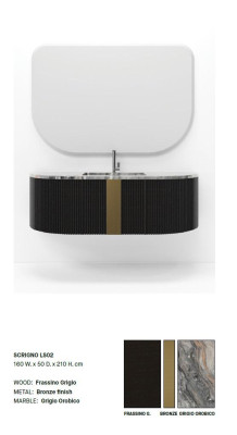 Black Bathroom cabinet Bathroom furniture Bathroom cabinet Classic Furniture