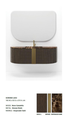 brown Bathroom cabinet Bathroom furniture Bathroom cabinet Classic Furniture