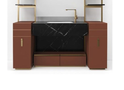 Brown Bathroom cabinet Bathroom furniture Bathroom cabinet Classic Furniture