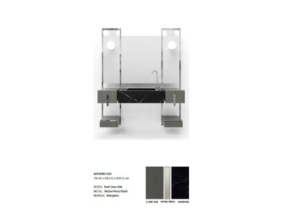 Gray Bathroom Washbasin Faucets Bathroom Furniture Italy Style Classic