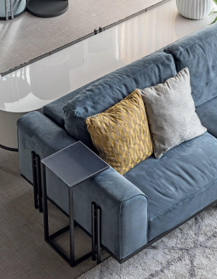Living landscape Corner sofa L-shape Couch Solid wood Furniture Sofa Design Furniture Italy