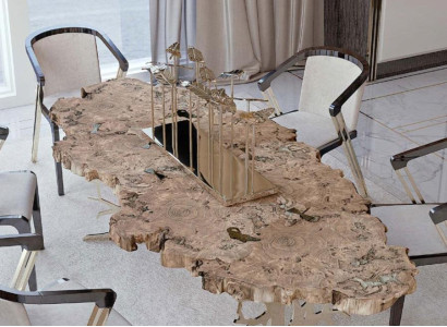Real wood Table Design Tables Wood Dining room Living room Classic s Dining room new