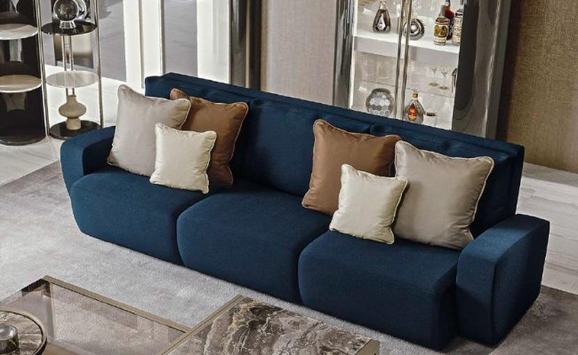 Sofa 3 Seater Coffee table Glass furniture Living room furniture Sofa Furniture Italy Bizzotto