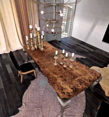 Tables Furniture Dining table Antique style Solid wood Italian dining tables Table Wood