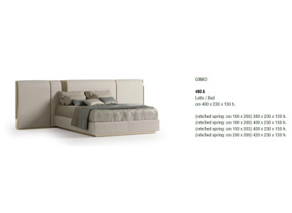 Double bed Double Bizzotto Furniture Bed Bedroom Italian Furniture Beds new