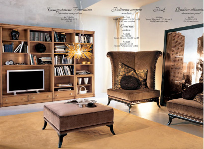 Luxury set 3 pieces. Design 2x Armchair Stool Wood Living room set Furniture Sofa Couch new