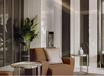 Armchair Side table Living room furniture Furniture stainless steel Armchair Design Bizzotto new