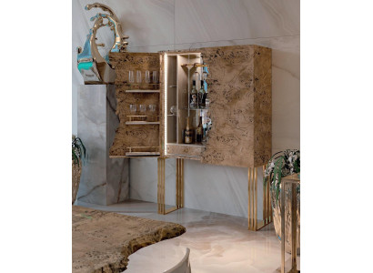 Showcases Bar Wardrobe House Designer Cabinets Wall Wood Mirror Display case Furniture new