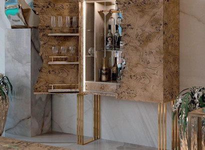 Showcases Bar Wardrobe House Designer Cabinets Wall Wood Mirror Display case Furniture new