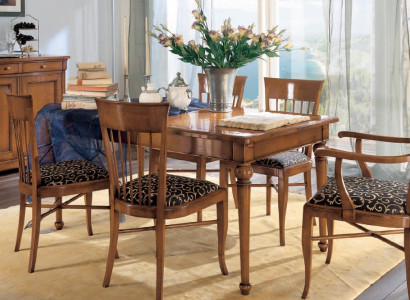 Furniture Furnishings Group Table + 4 Chair Set 5pcs. Dining table suite dining room
