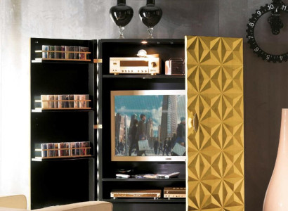tv Wardrobe Wardrobe TV cabinet Italian Furniture Living room Wood Furniture Baroque Style new