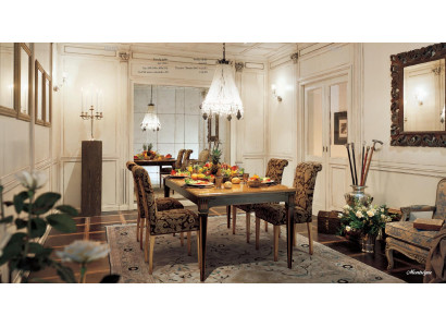 Complete Set Dining table 4 Chairs Dining room Set Dining set Wood Table Tables 5pcs