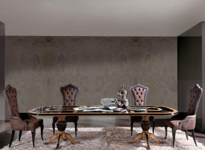 Table Luxury Dining room table Dining table Dining room Wood Tables Bizzotto Ess Furniture new