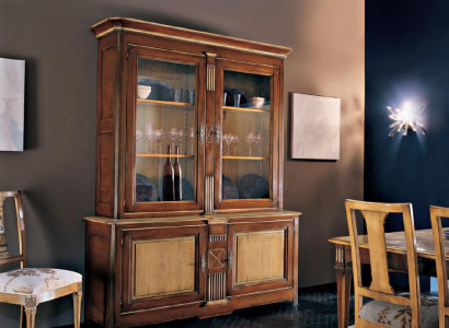 Cabinets Furnishings Display case xxl glass cabinet sideboard furniture classic shelves