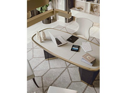 Computer desk work table Office desk Office furniture Furniture Natural wood furniture Bizzotto new