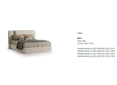 Double bed Double Bizzotto Furniture new Design Bedroom Italian Furniture new