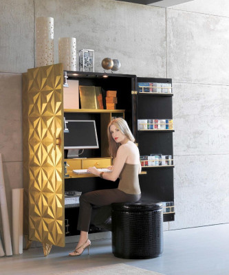 Wardrobe Wood Desk Computer Tables Furniture Sideboard Tall cabinet Chest of drawers