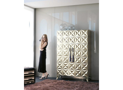 Bar cabinet Living room Solid wood Wardrobe Furniture Bizzotto Furniture Design cabinet