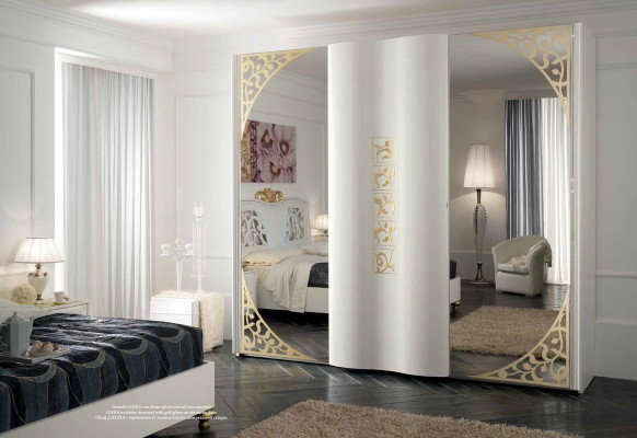 Cabinets Italy Wardrobe Wardrobe Luxury Sliding Doors Design Wood Modern