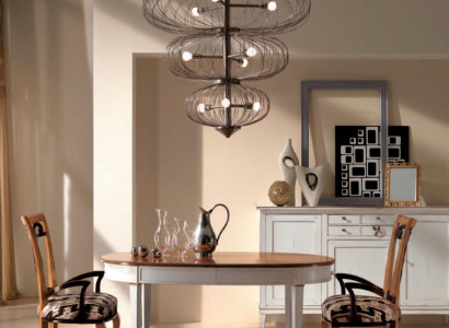 Dining table Classic r Table Wood Dining room Suite 2x Chair with armrest 3 pcs.