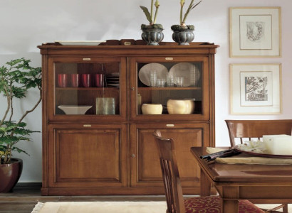 Living room Sideboard Glass Wardrobe Display case Dining room Sideboard Wood Cabinets Furniture