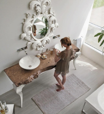 Wooden table for wash basins Washbasin Design Table Wooden table bathroom Washbasin new