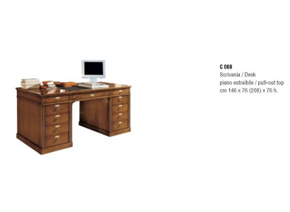 Desks Italian Furniture Office Wood Tables Table Secretary Desk