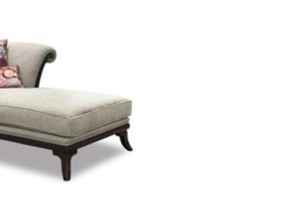 Art Deco Textile Comfort Luxurious Chaise Lounge Relax Chaise Lounge Chaise Longue