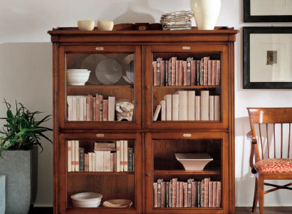 Classic Sideboard Design Furniture Italian Brown Display case Wood Luxury Cabinets