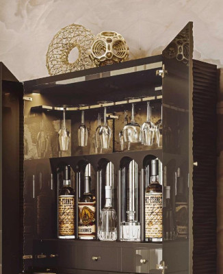 Cabinet Living room Bar cabinet Furniture Design Solid wood Bar cabinet Bizzotto new