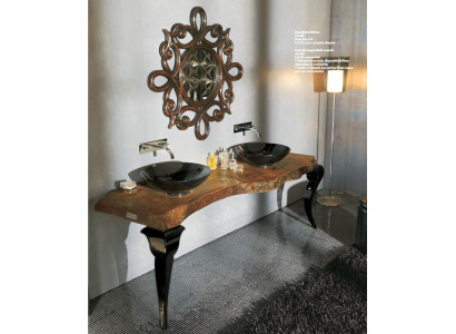 Washbasin Bathroom Table Console Tables Wooden Table Real wood Luxury Washbasin