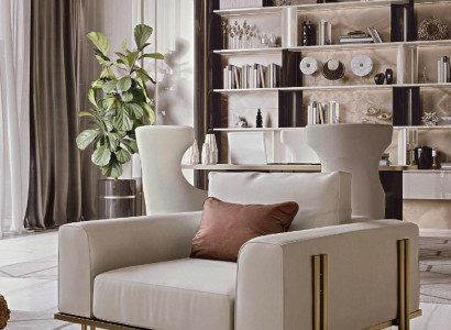 Armchair Living room furniture Natural wood furniture Armchair Soft Chair Design Bizzotto new