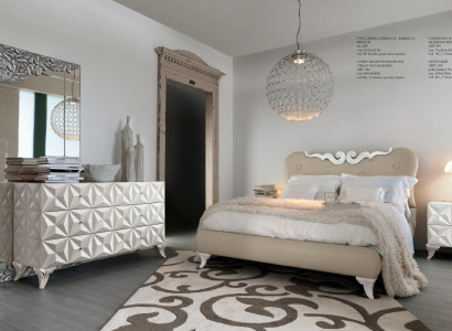 Wall mirror Classic s Wood Rectangular Mirror Design Silver Bedroom new