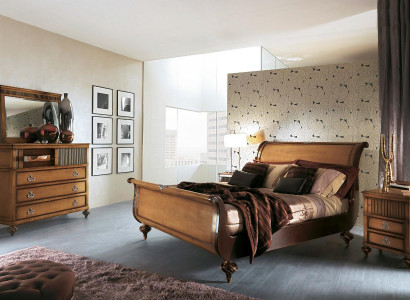 Double Bed Hotel Beds Bedroom Bed frame e Wood Upholstery Furniture Design