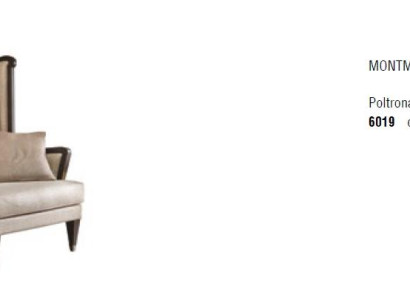 Design Armchair Wing Chair Italian Furniture Upholstery Sofa 1-Seater with Textile